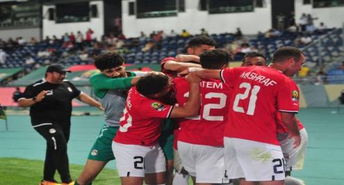 رباعي مصري في التشكيل المثالي لأمم إفريقيا تحت 23 عاما